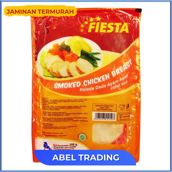 

FIESTA SMOKED CHICKEN BREAST 250 GR