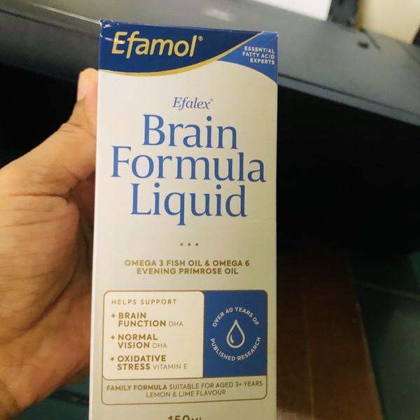 Efalex Efamol Brain Liquid 150Ml Asli Uk Efamol Brain Formula Liquid (150ml)
