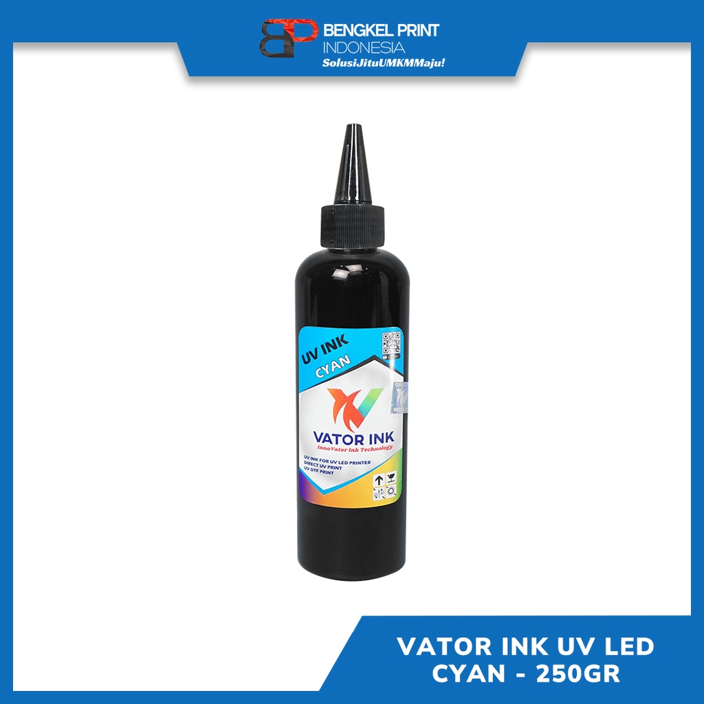 TINTA VATOR UV DTF LED PREMIUM INK 250GR