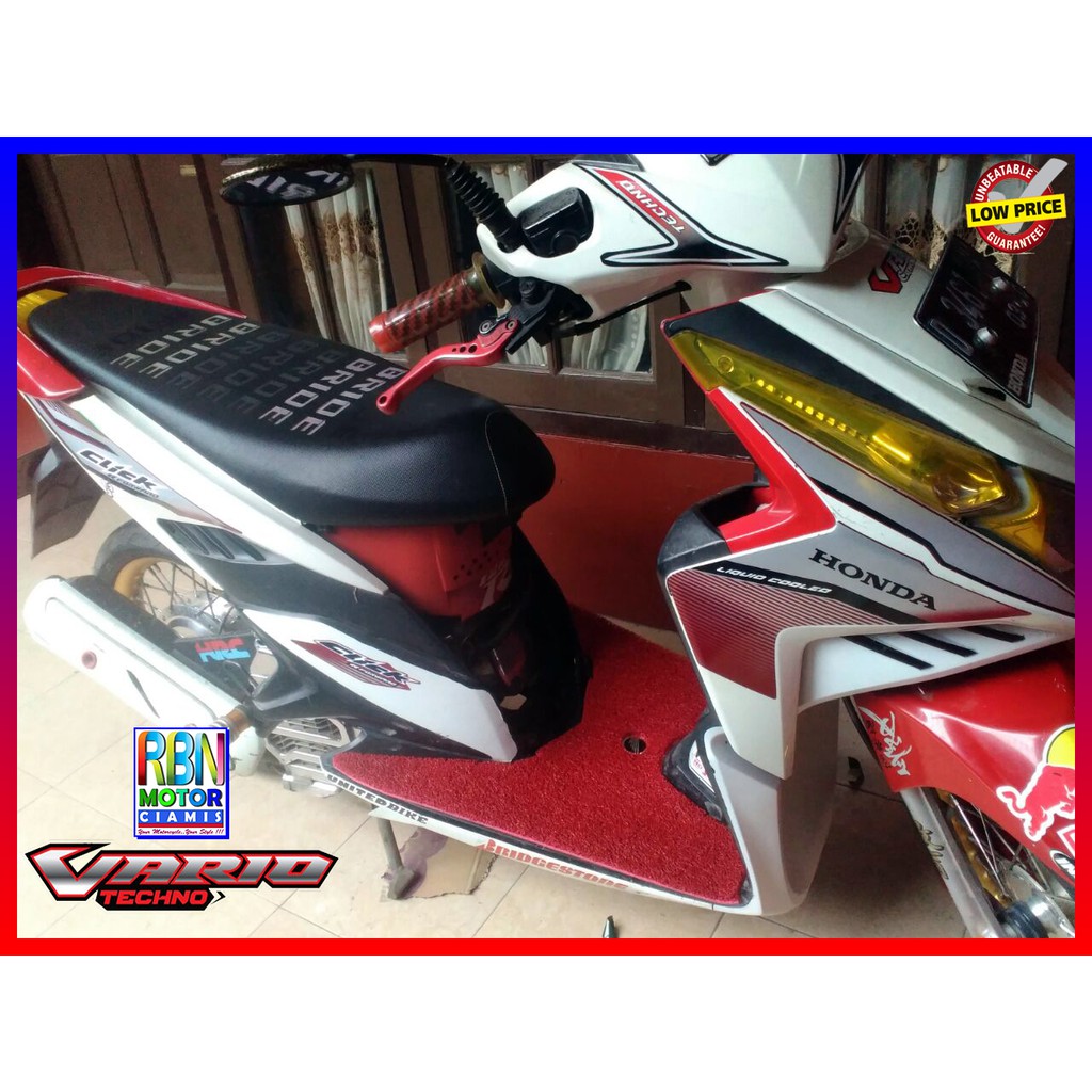 Karpet Motor Honda Vario Techno 110cc Aksesoris Motor Honda Vario Techno 110cc Shopee Indonesia