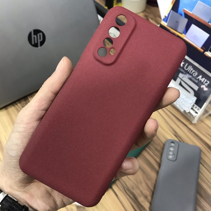 PREMIUM TPU SANDSTONE SOFT JELLY CASE CAMERA PROTECTOR REALME 7