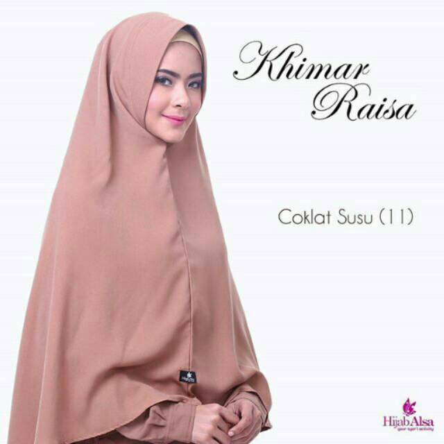  Part 1 Hijab Alsa Khimar Raisa Syar i Warna  Pastel  