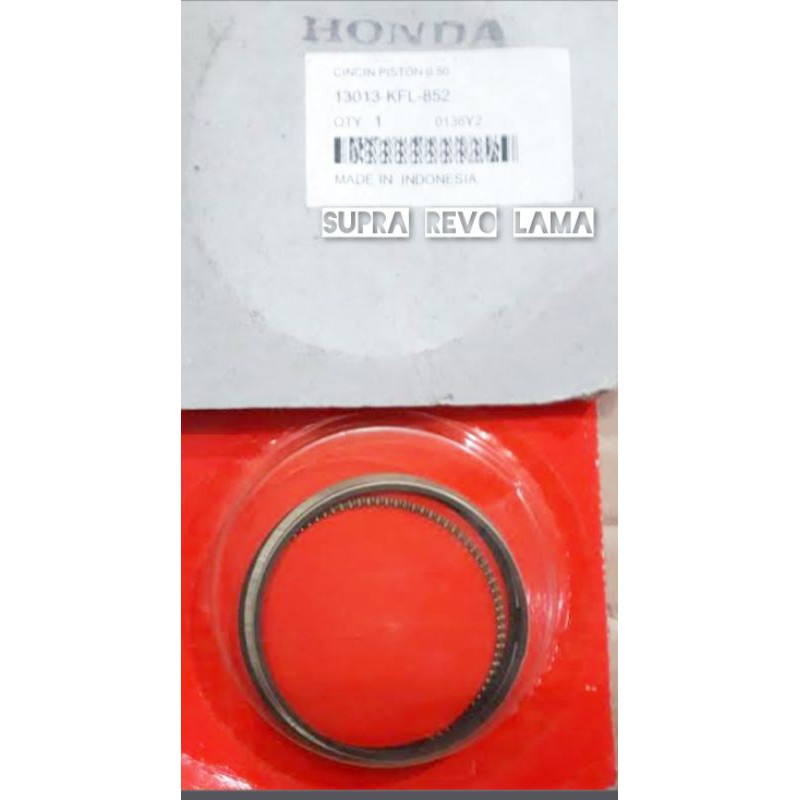 RING SEHER RING PISTON GRAND SUPRA X LAMA WIN SUPRA FIT NEW REVO LAMA SIZE STD-50-70.ORI