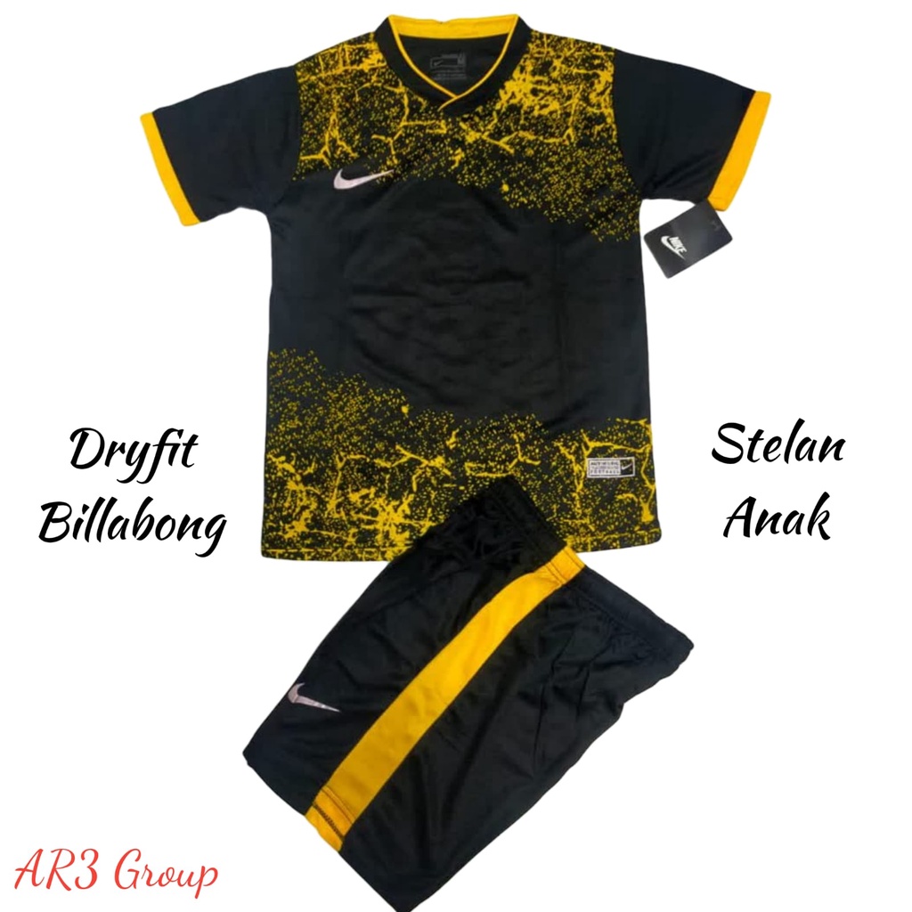 Stelan anak laki/perempuan baju olahraga baju bola baju footsal baju stelan anak SD SMP