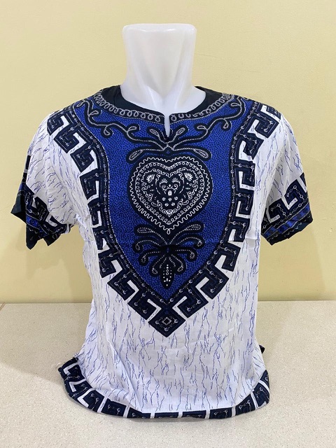 BAJU BATIK UJE DASAR PUTIH (REAL PICT) all sz