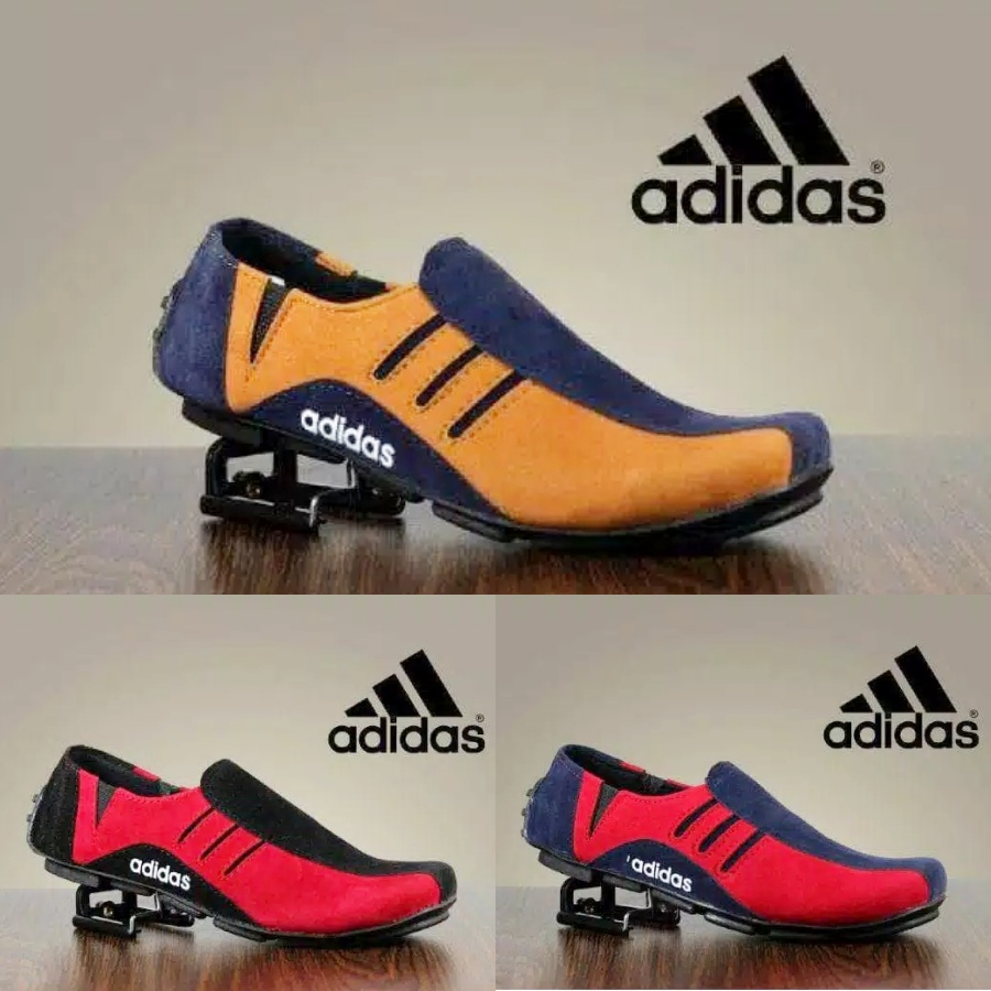 COD !! Sepatu Slop Pria Adidas Neymar Sepatu Casul Slip On Cowo Murah Berkualitas