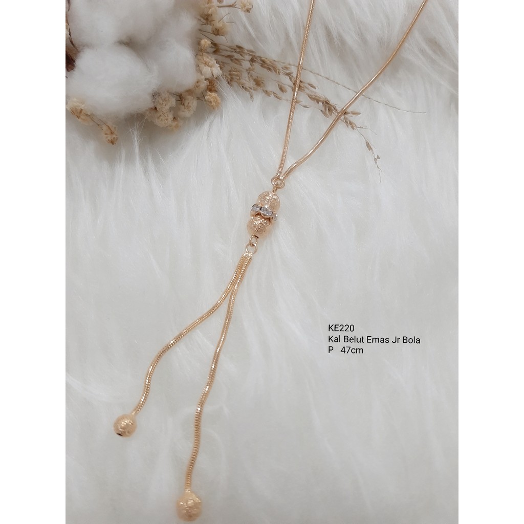 Kalung Emas Xuping Jr Belut Bola KE220