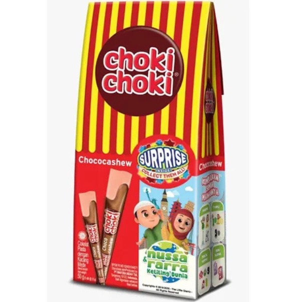 

Choki Choki Chococashew 5 x 10 g