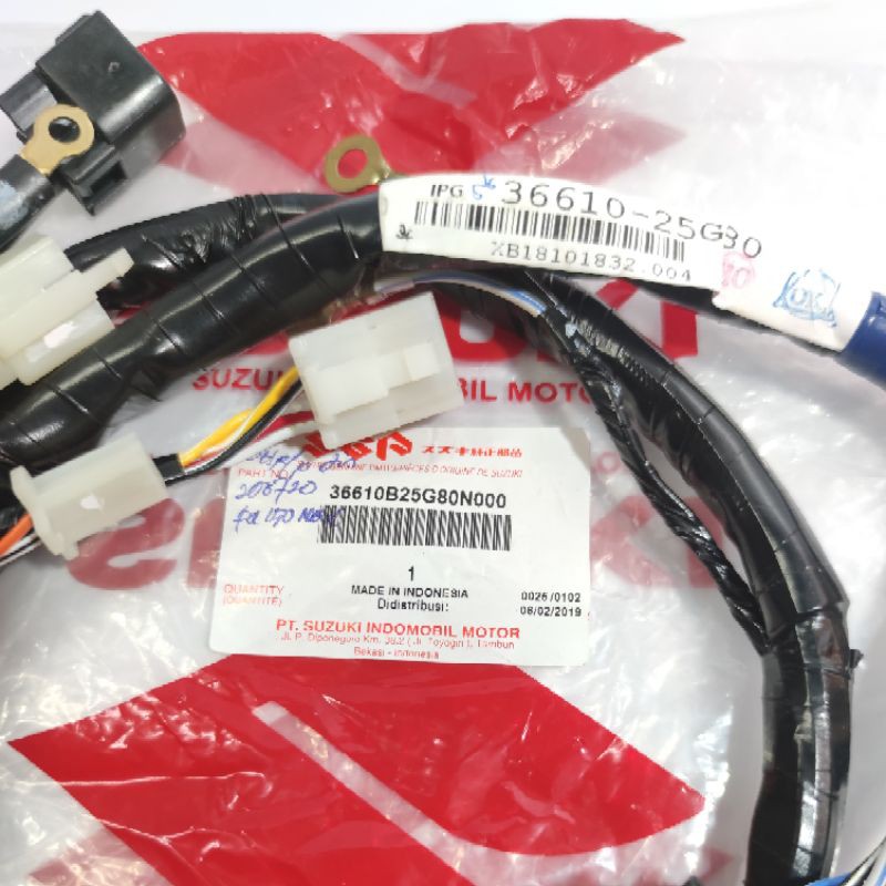 kabel body Suzuki Satria fu150 B25G80 2012-2013 AHO