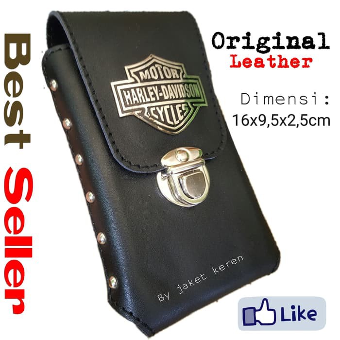 Dompet Sarung HP Smartphone Android HD Single Kulit Asli Garut DK-13