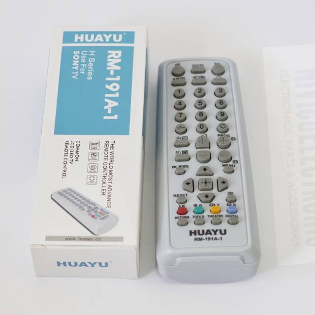 REMOT TV HUAYU RM 191 A 1 SONY LCD LED