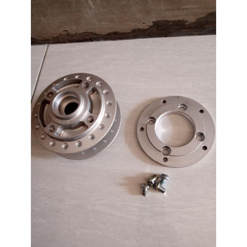 adaptor tromol kharisma supra x 125 pakai cakram vixion plendes tromol Supra 125 pakai disk Vixion