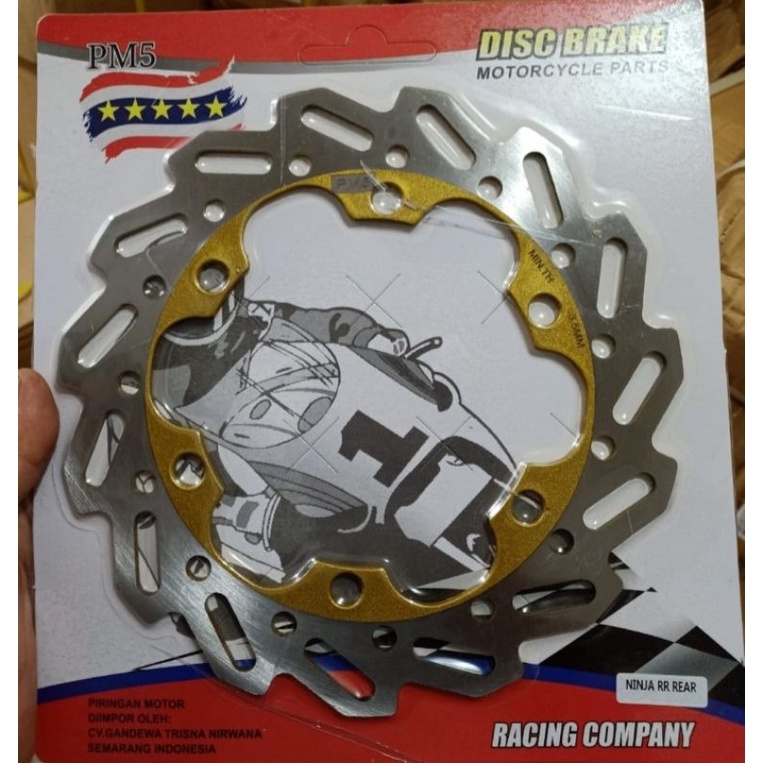 PIRINGAN DISC CAKRAM BELAKANG NINJA RR NEW -RR LAMA DISK CAKRAM BELAKANG