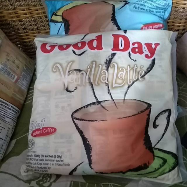 

Good Day Vanilla Late Satu Renceng isi 10 Sachet