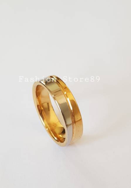 Cincin Titanium emas /cincin couple titanium /cincin nikah /cincin kawin /cincin couple titanium