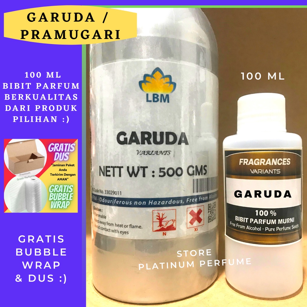 Jual Bibit Parfum Garuda Ml Ml Repack By Lbm Fragrance Murni