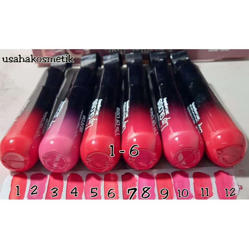 PROMO PER6PCS  LIP GLOSS MATTE REVLON CLASSIC VIVID LONG LASTING NO.ZG-2077 / ZG - 3007