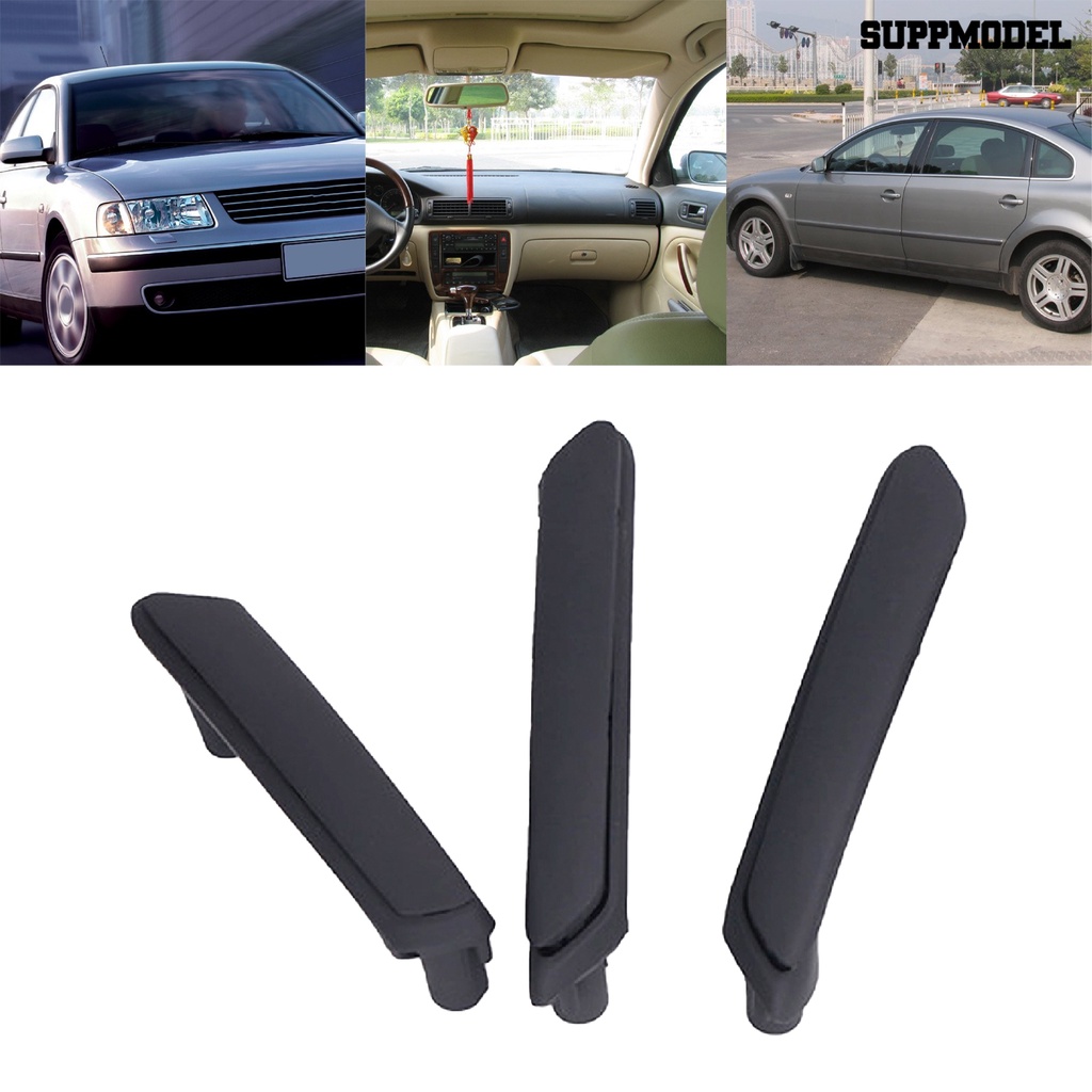 Suppmodel 3Pcs / Set Gagang Pintu Interior Mobil Anti Gores 3B4867371L 3B4867372R 3B0867172 Casing Untuk VW-Passat B5 98-05