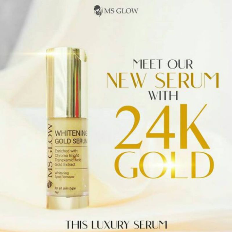 SERUM GOLD MS GLOW//SERUM SM GLOW ORIGINAL INDRAMAYU