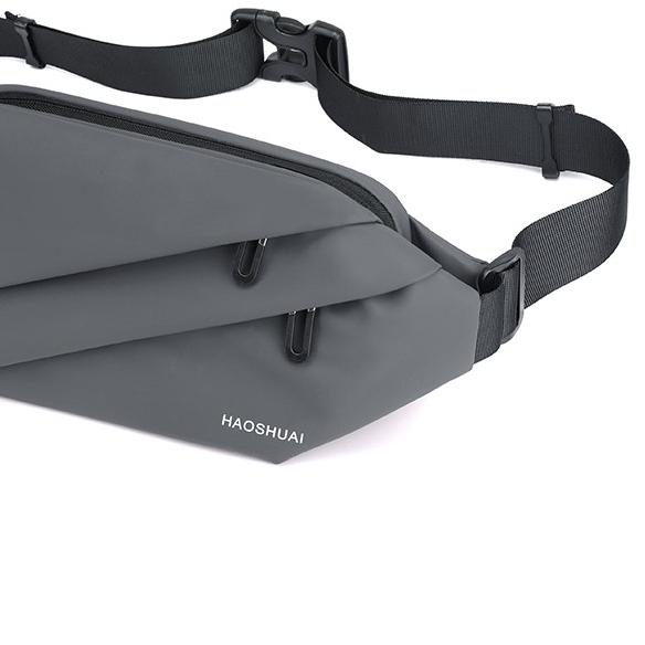 ✩ HAOSHUAI 1100-27 Tas Selempang Pria Wanita Waistbag Bahan Premium Waterproof WATCHKITE WKOS ֍