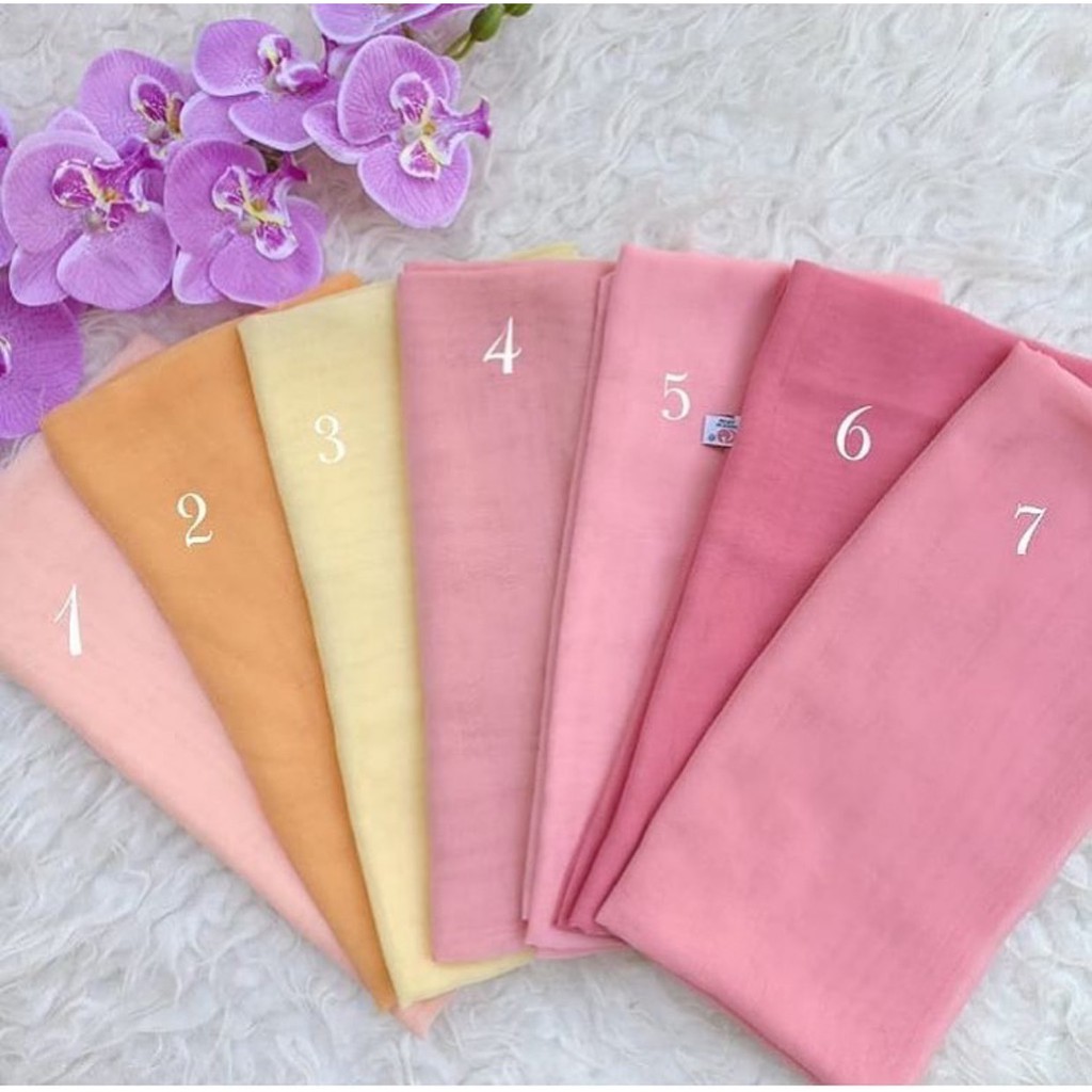 NAPOCUT Jilbab Paris Segi Empat Original Japan