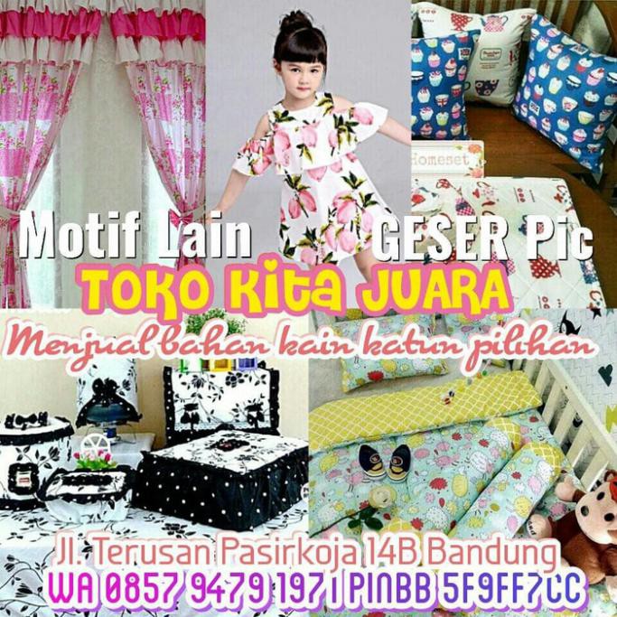 SALE - BAHAN KAIN KATUN BAJU PIYAMA ANAK KEKINIAN BAJU MERMAID
