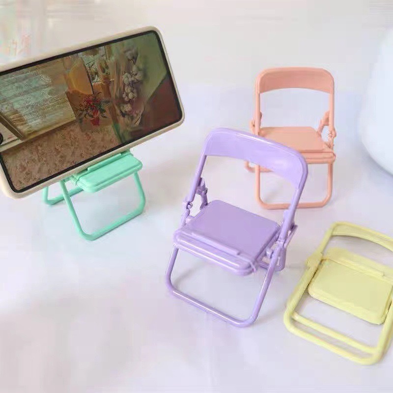 【33LV.ID】Phone Holder Chair Shape / Holder hp varian kursi / for decor Packing Plastik