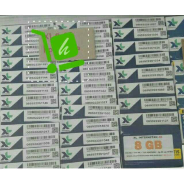 Perdana Internet XL Internet 8GB