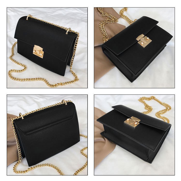 TAS SELEMPANG PESTA COUDRAY TA108B5 HITAM KULIT RANTAI MURAH BRANDED FASHION BATAM WANITA ORI IMPORT