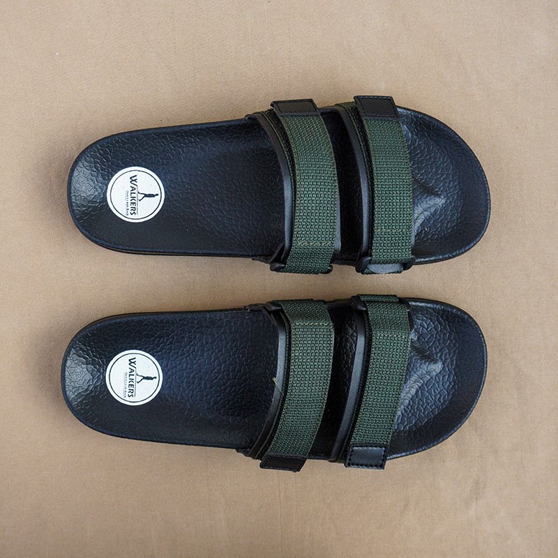 COD - PROMO Sandal Pria Sandal / Sendal Flat Santai Kasual Gunung Trendy - Walkers Weber