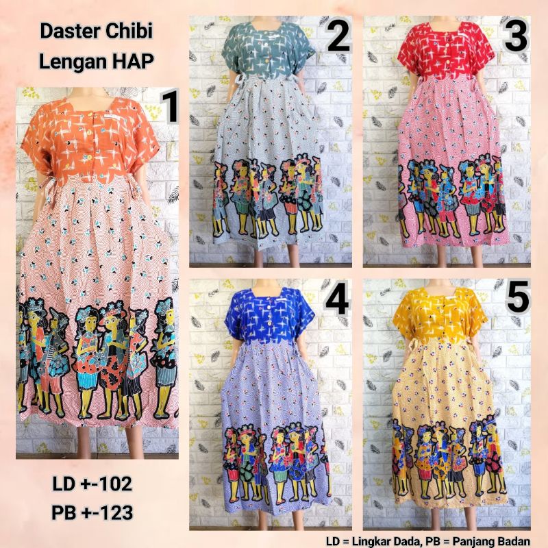 DASTER CHIBI LENGAN HAP DASTER MODERN KEKINIAN BUSUI FRIENDLY BU TEJO PSNG