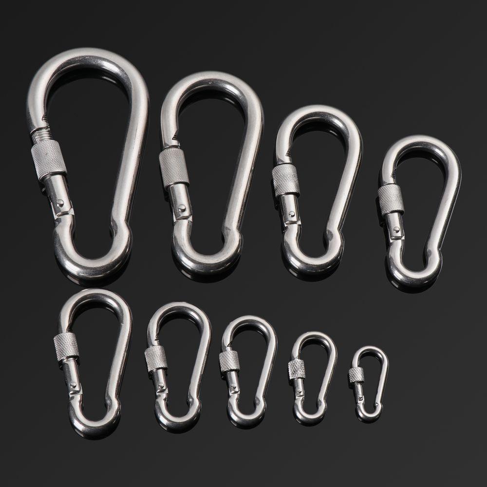 Suyo Kunci Ring Link Cepat Peralatan Berkemah Outdoor Climbing Gear Safety Hook