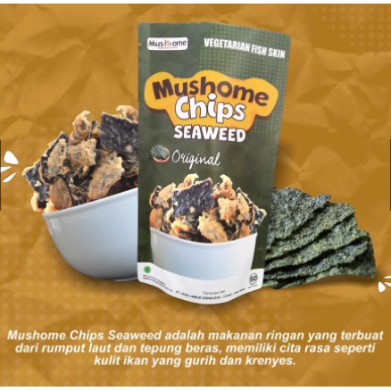 

Keripik Nori/Rumput laut | Mushome Chips Seaweed
