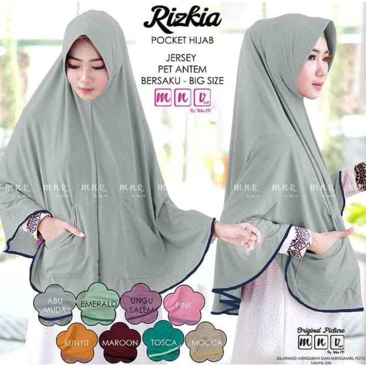 HIJAB JERSEY TERLARIS BERGO BESTSELLER KERUDUNG INSTAN MURAH HIJAB JUMBO JILBAB SAKU BISA COD