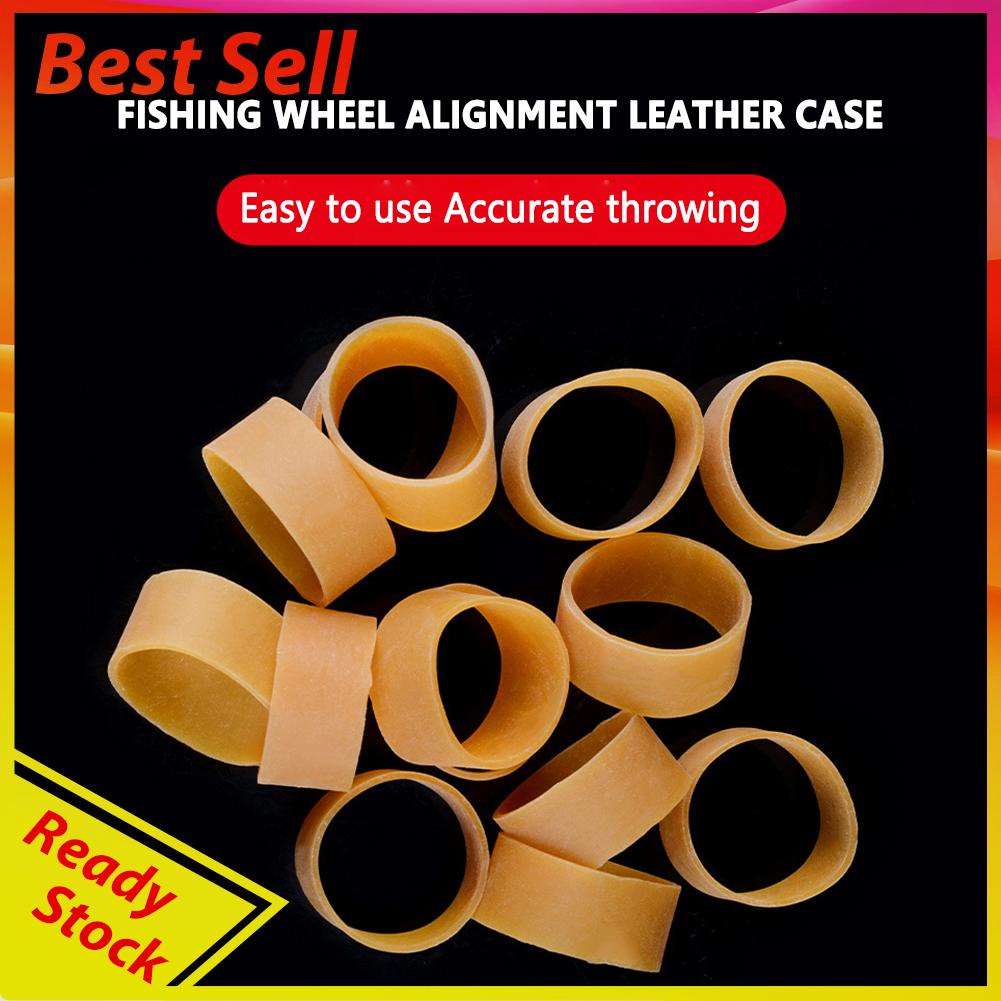 25pcs Sabuk Kulit Karet Untuk Reel Pancing Fly Fishing