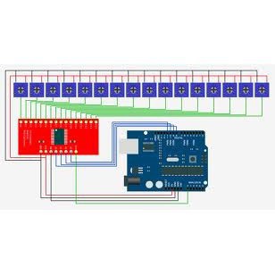 

. CV. TTG - 74HC4067 16-Channel Analog Digital Multiplexer Module