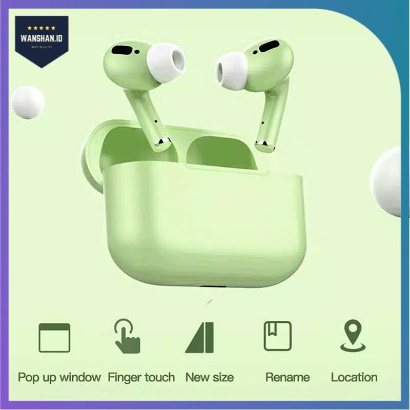 [WS] Original Air 3 Pro InPods i13 Macaron TWS Earphone Wireless Bluetooth HiFi Android