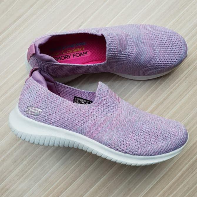 Cantik Sepatu Wanita Skechers Elite Flex Wasik Slip On / Skecher Women - Hitam, 36 Terlaris!