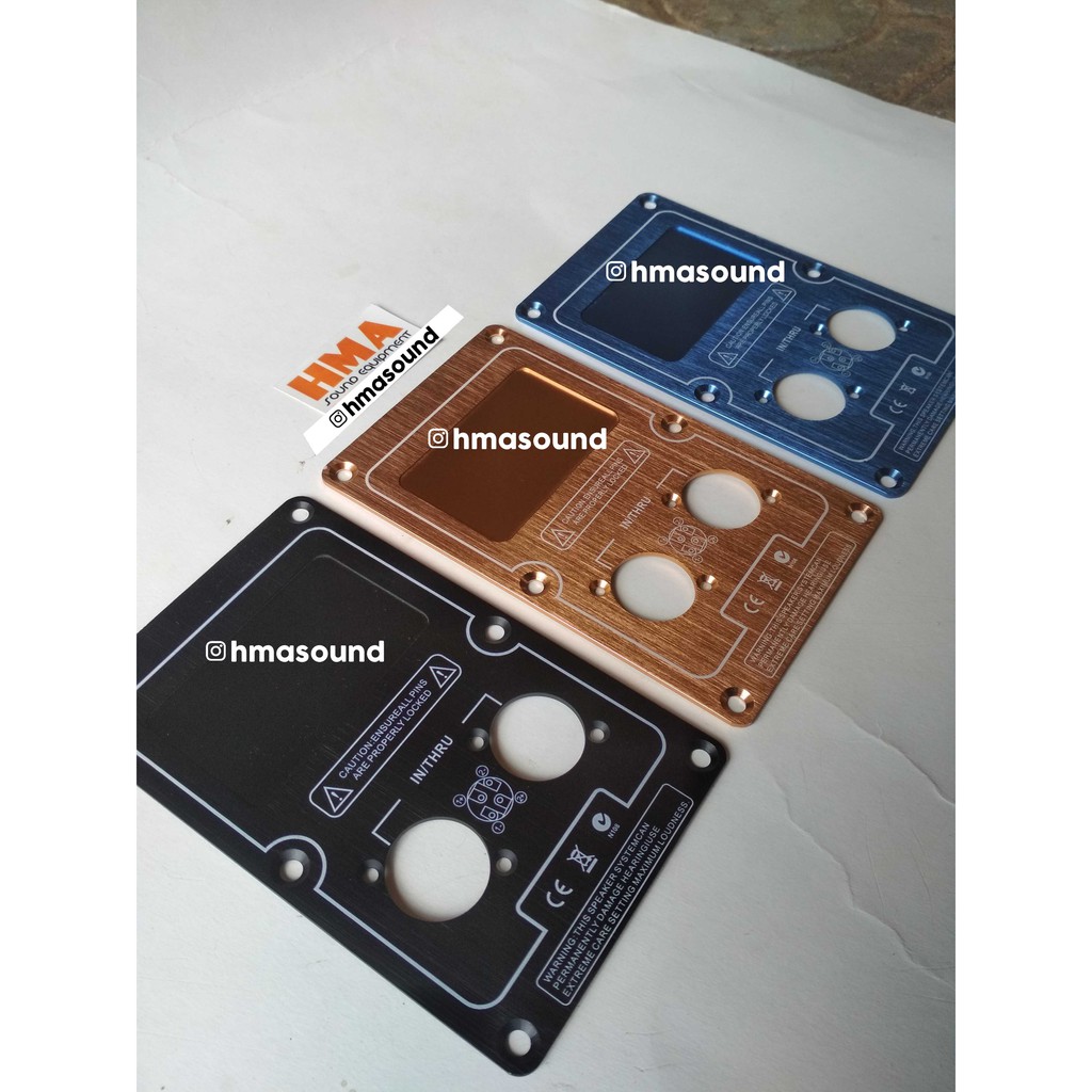 Plat Terminal Speakon Warna Import Built Up