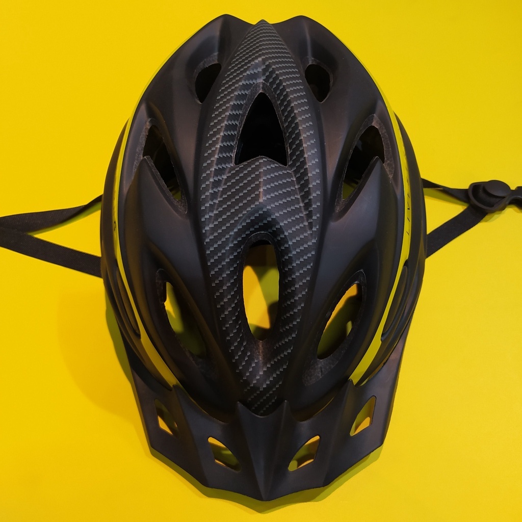 Helm Sepeda MTB Livestrong Motif Carb Yellow not avand 661 cairbull scott fox