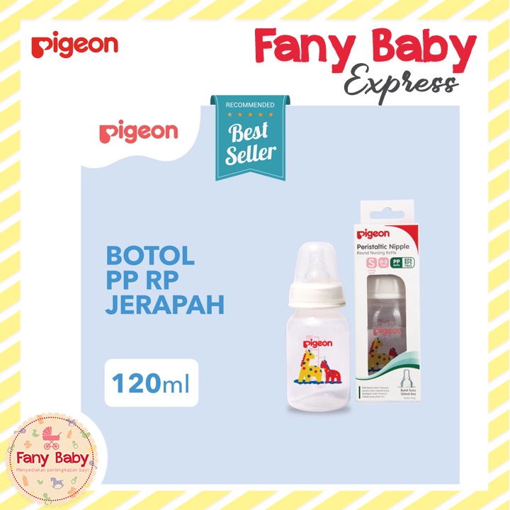 PIGEON BOTOL SUSU PP RP STANDARD 120ML ISI 1PCS