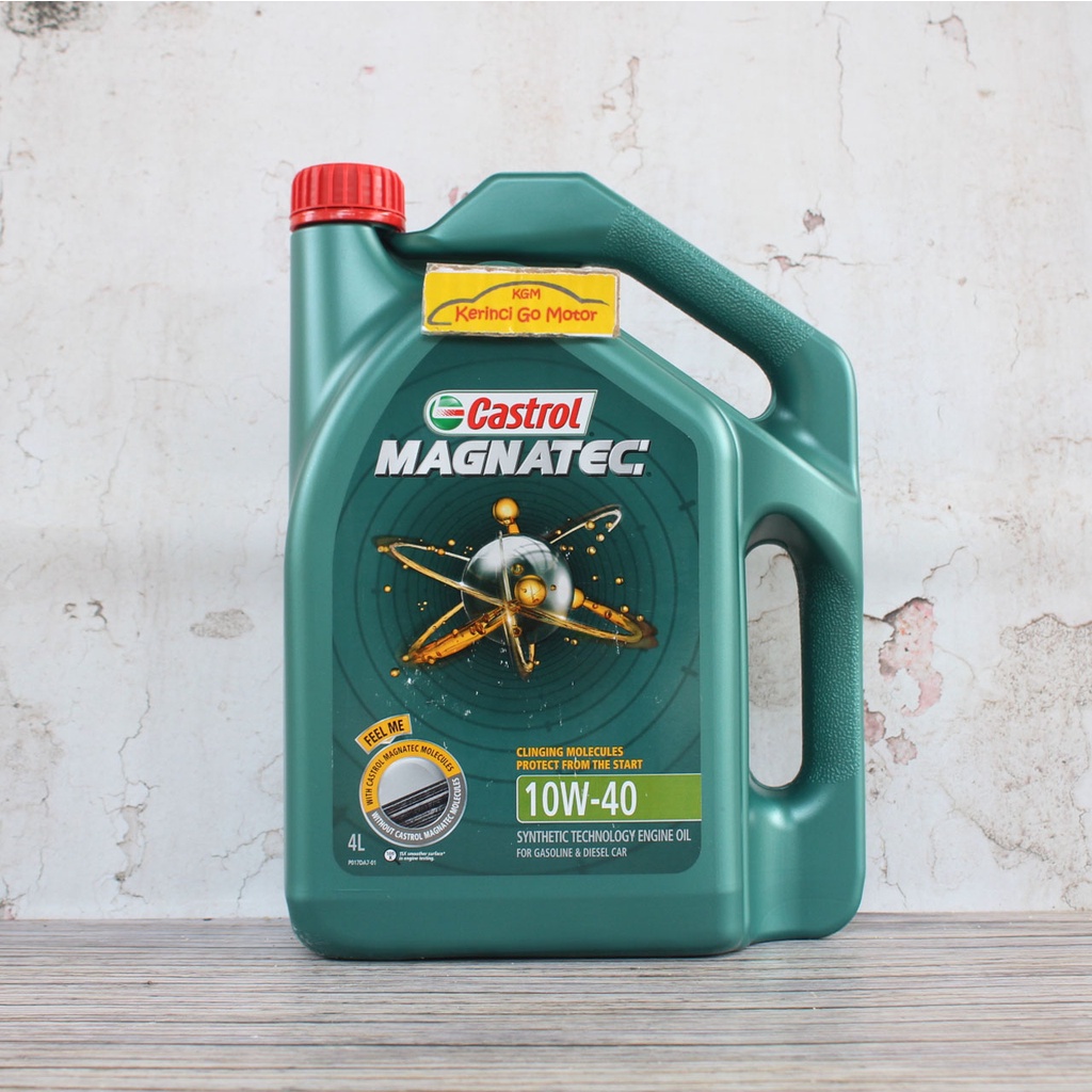 OLI CASTROL MAGNATEC 10W-40 4L GALON - OLI CASTROL MAGNATEC 10W40 4L