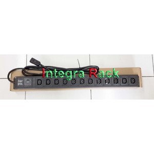 Power Distribution Unit 12 Outlet C13 Type 16 A  INPUT C14