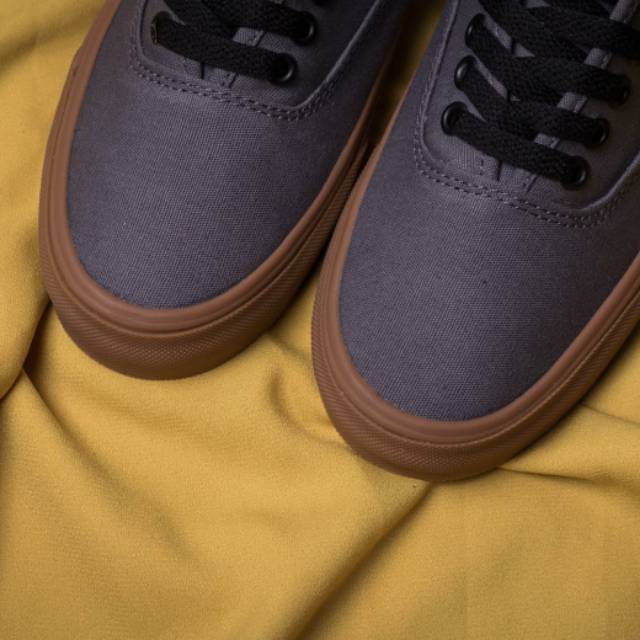 Vans Authentic Abu Grey Gum Waffle Dt Made In China