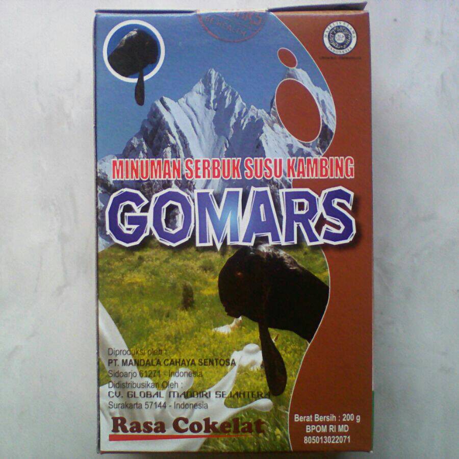 

HOT SALE TERLARIS Susu Kambing Etawa / Ettawa Gomars Rasa Cokelat / Coklat