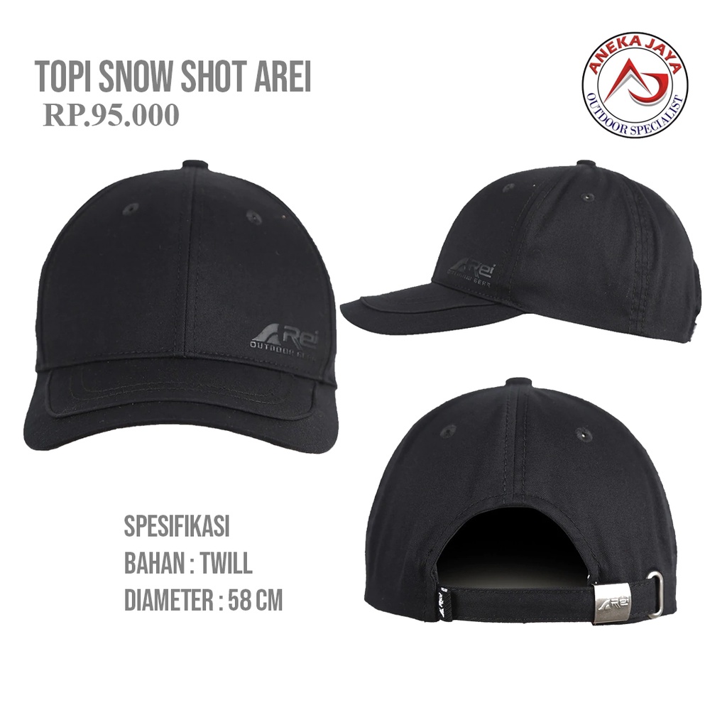 TOPI SNOW SHOT AREI