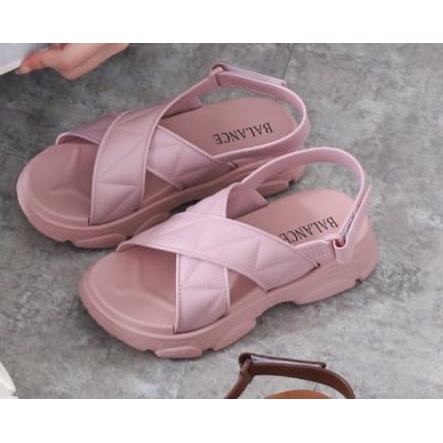 Sandal  Gunung Jelly Tali Wanita Import Balance 2201 size 36-40