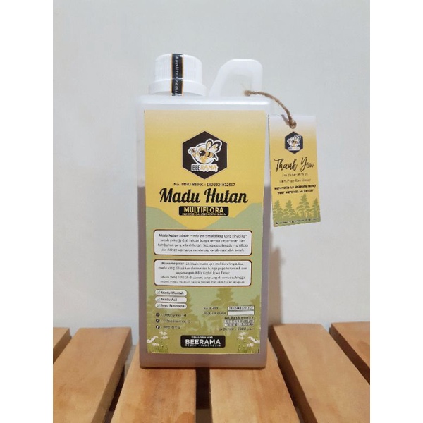 

MADU HUTAN MULTIFLORA MURNI KUALITAS PREMIUM 1kg.