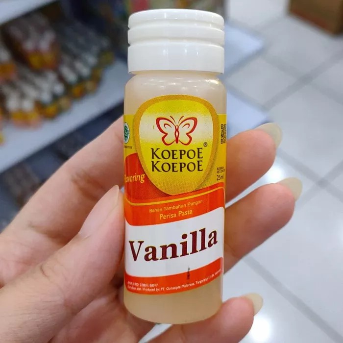 Jual Vanilla Cair Koepoe Koepoe 25ml Shopee Indonesia 3043