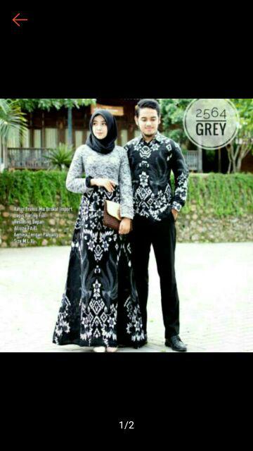 Maura Couple - Sania Ruffle Batik Couple Ori Ndoro Jowi Garansi Termurah Shopee - 2564